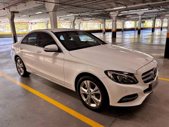 MERCEDES-BENZ C 180 1.6 CGI EXCLUSIVE 16V TURBO GASOLINA 4P AUTOMÁTICO MERCEDES-BENZ C 180 1.6 CGI EXCLUSIVE 16V TURBO GASOLINA 4P AUTOMÁTICO